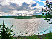 Murmansk region lake