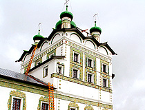 Monastery in the Novgorod region
