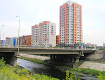 Apartment buildings in Novokuznetsk
