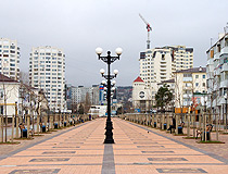 Chernyakhovsky Boulevard in Novorossiysk