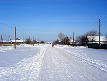 Winter in Omsk Oblast