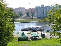 On the banks of the Oka River in Oryol