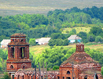 Abandoned church in the Oryol region
