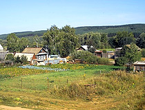 Village in the Perm region