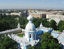 Smolny convent in St. Petersburg