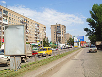 Apartment buildings in Samara
