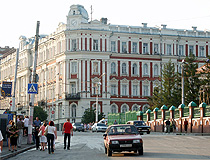 The building of the Volga railway administration in Saratov