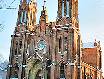 Neo-Gothic Catholic Church of the Immaculate Conception of the Blessed Virgin Mary in Smolensk