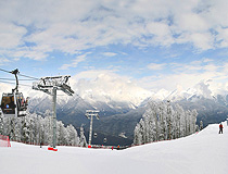 Krasnaya Polyana ski resort in Sochi