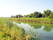 Small river in the Stavropol region