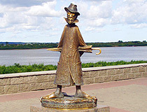 Monument to Anton Chekhov in Tomsk