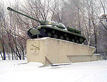 Tank IS-3 in Ulyanovsk