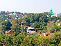 Cityscape of the old Vladimir