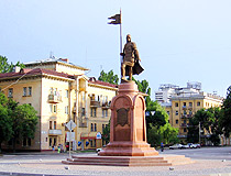 Monument to Alexander Nevsky in Volgograd
