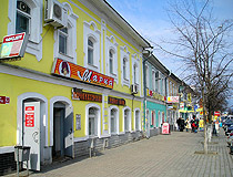 In the historic center of Vologda