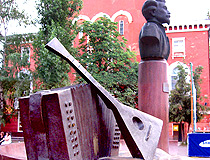 Piatnitsky monument in Voronezh