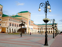 Obolensky-Nogotkov Square in Yoshkar-Ola