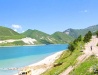 Mountain lake in Chechnya