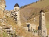 Beautiful medieval towers of Ingushetia