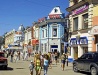 In the historic center of Irkutsk