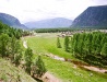 Mountainous relief of Tuva