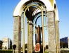 Memorial to soldiers, who died in the Soviet-Afghan War of 1979-1989