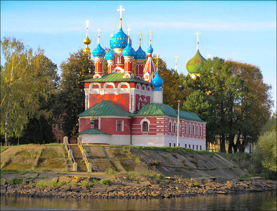 Yaroslavl oblast, Russia church view